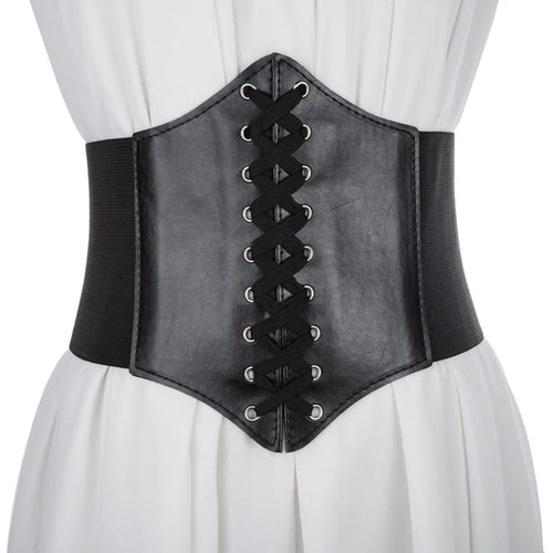 Ceinture corset à lacets