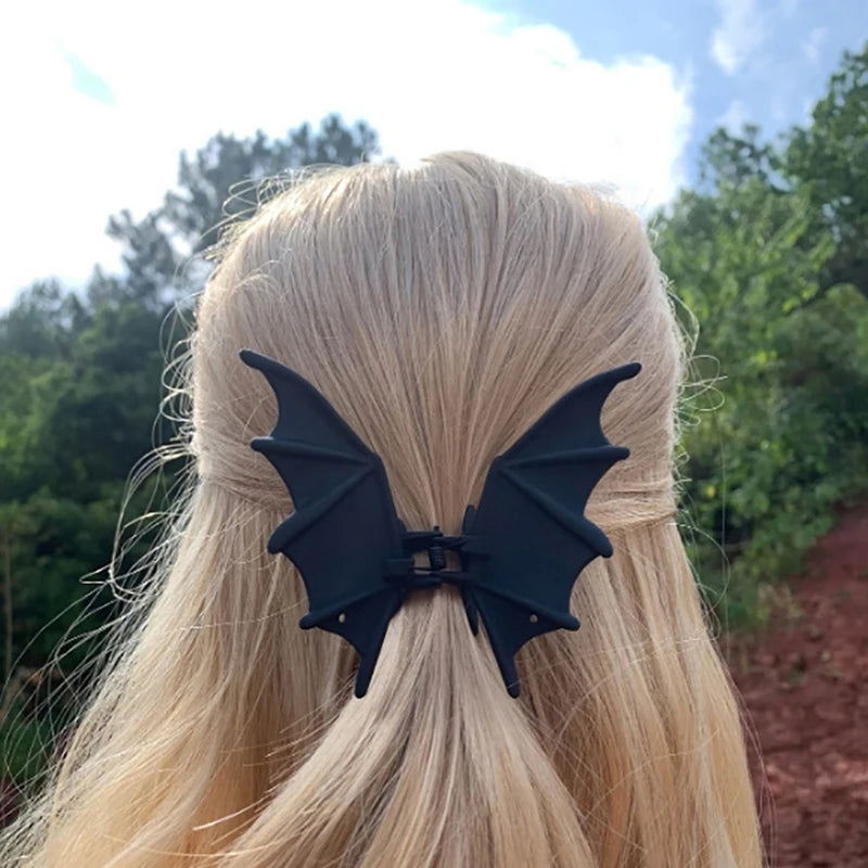 Pince à cheveux ailes de chauve-souris