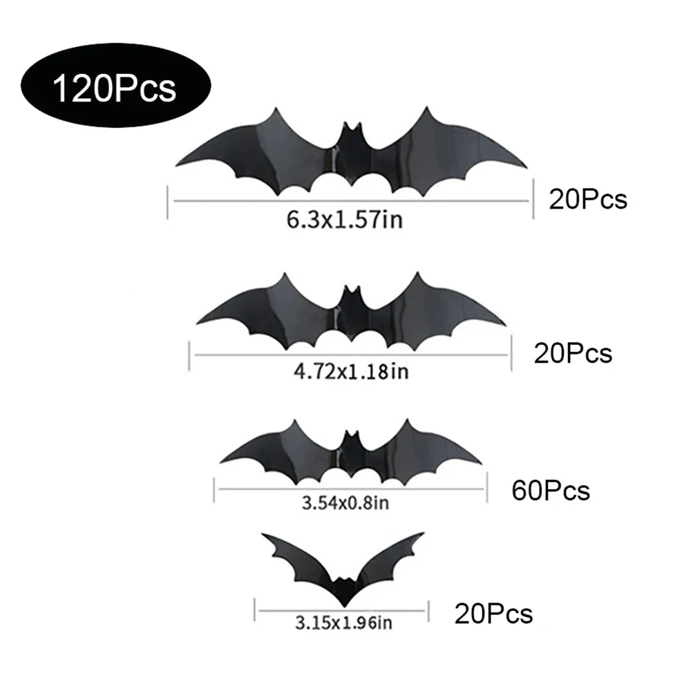 Nuée de chauves-souris 3D