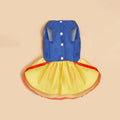Robe de princesse des neiges pour chien