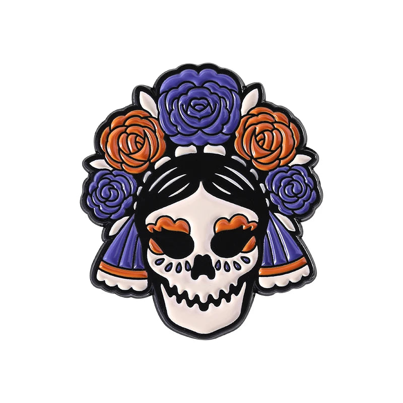 Pin’s Catrina — Jour des Morts